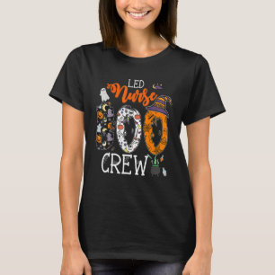 L&D Nurse Boo Crew Halloween Labor & Delivery Nurs T-Shirt