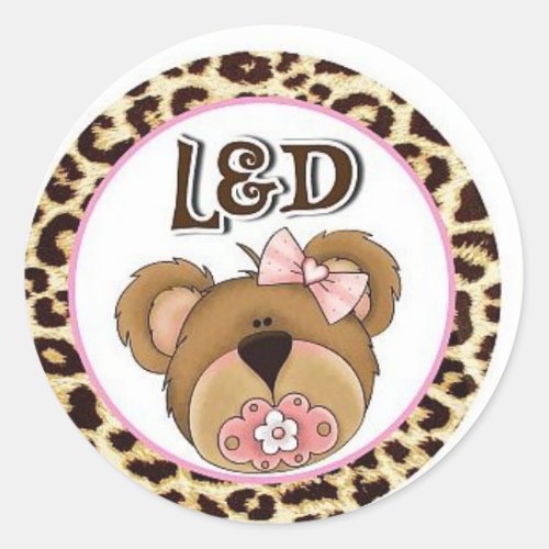 l  d nurse _ labor and delivery classic round sticker