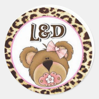 l & d nurse - labor and delivery classic round sticker