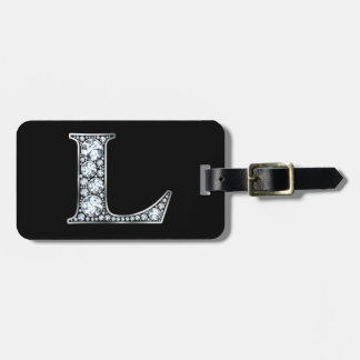 L "Diamond Bling" Luggage Tag
