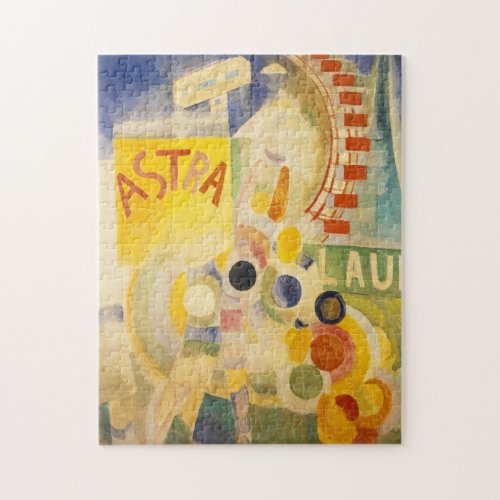 Lquipe de Cardiff  Robert Delaunay Jigsaw Puzzle