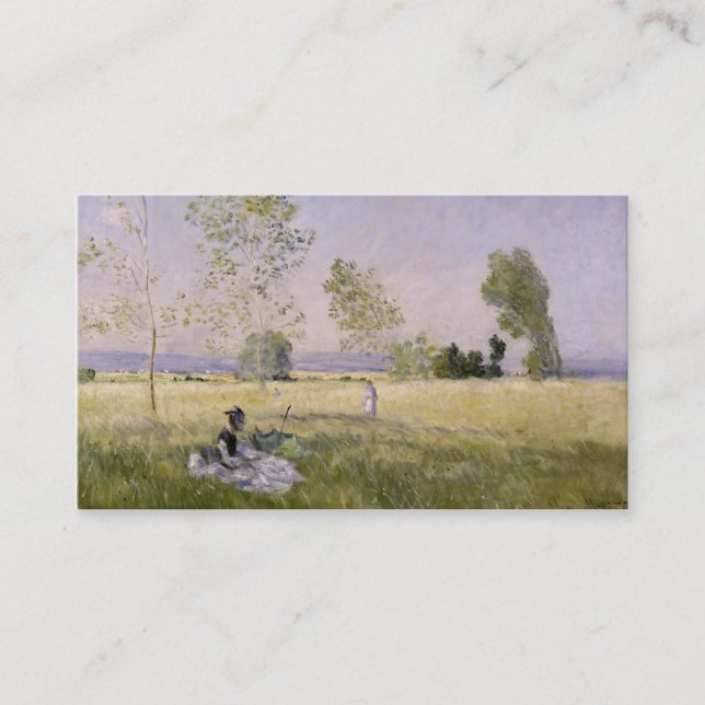 L’Ete’ (The Summer) - Claude Monet Business Card (Front)