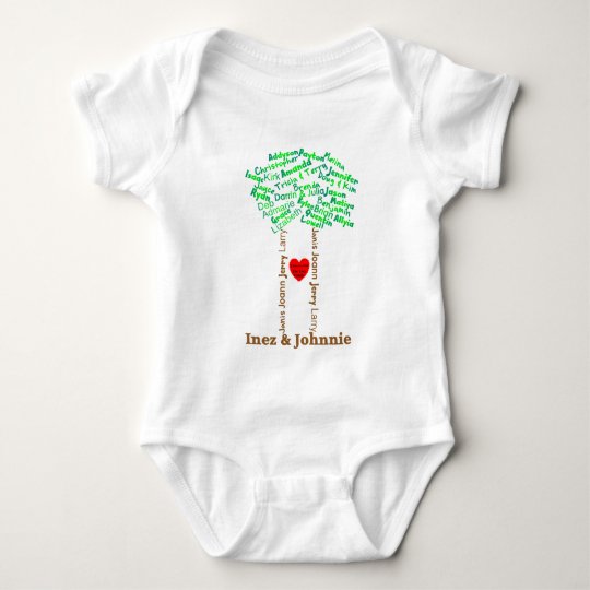 L Family Baby Bodysuit