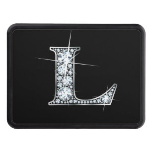 L Faux-"Diamond Bling" Hitch Cover
