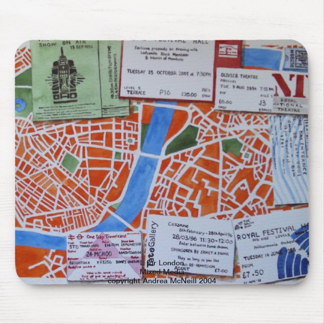 L for London Mouse Pad (Front)