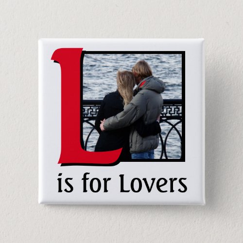 L for Lovers Button