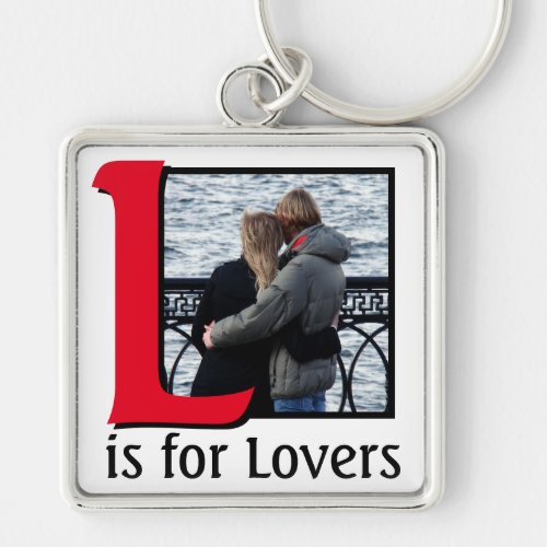 L for Lovers Keychain
