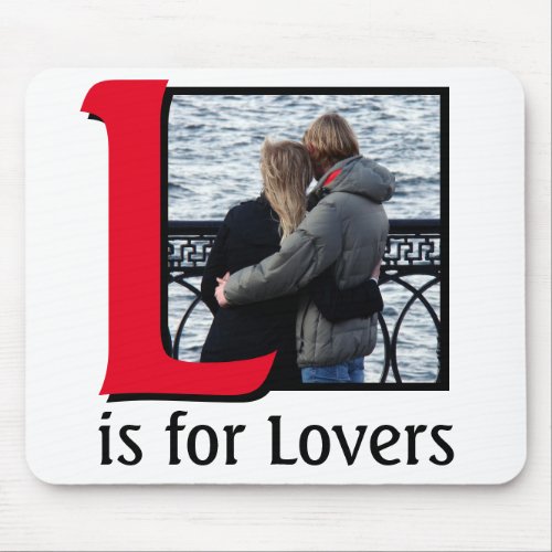 L for Lovers Mouse Pad