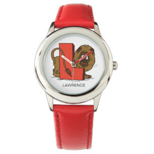 L is for ___ custom name Kid's Watch