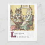 L Is For Ladies Postcard at Zazzle