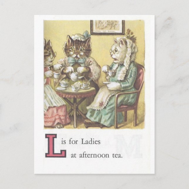 L is for Ladies Postcard (Front)