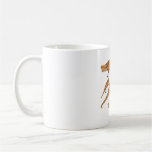 L is for Leaf Chameleon Coffee Mug