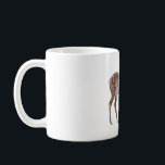 L is for Lesser Kudu Coffee Mug<br><div class="desc">L is for Lesser Kudu, Lesser Kudu Graceful African Antelope Wildlife Illustration</div>