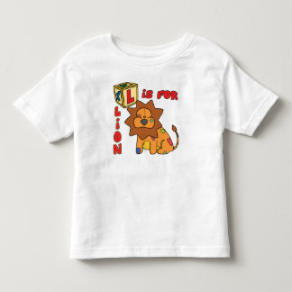L is for Lion Child's T-Shirt