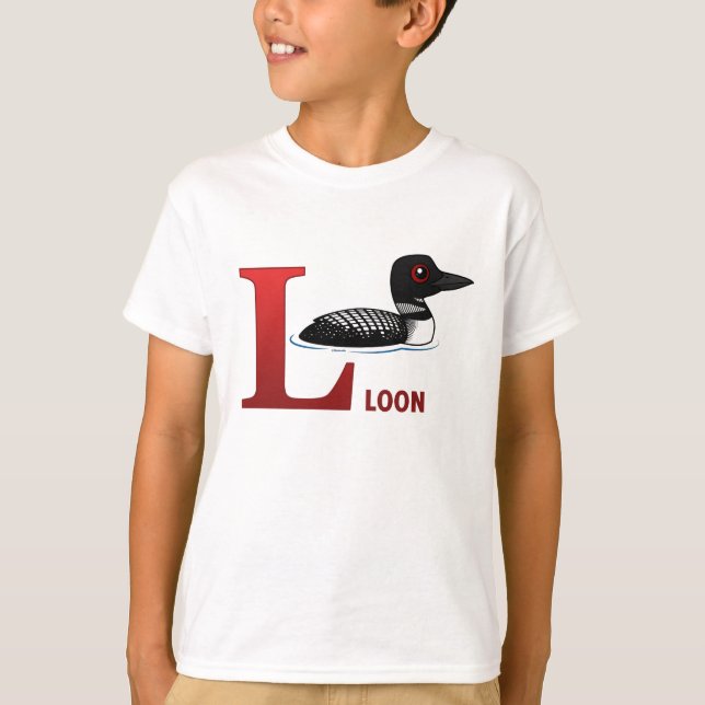 L is for Loon T-Shirt (Front)