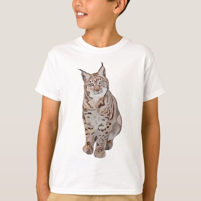 L is for Lynx T-Shirt (Front)