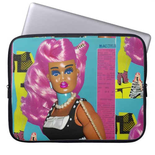 L_IZZO Inspired Doll Face Laptop Sleeve