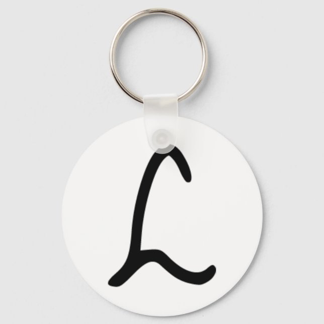 L Keychain (Front)