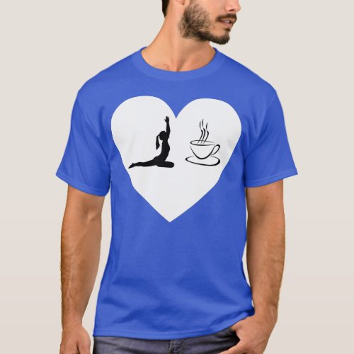 l love coffee and yoga 2 T_Shirt