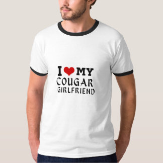 l love my cougar girlfriend T-Shirt