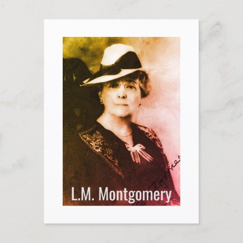 L M Montgomery circa 1936 Postcard