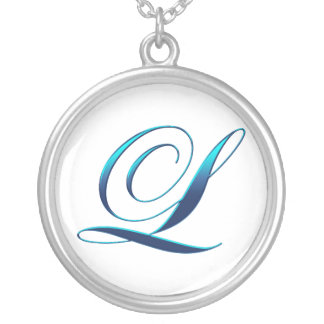 L Monogram Pendant