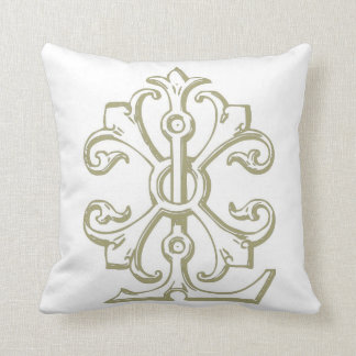 L Monogram Pillow #2
