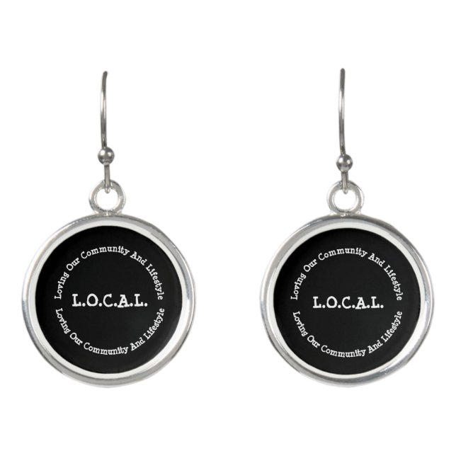 L.O.C.A.L. Earrings (Front)