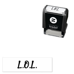 L.O.L. Laughing Out Loud Self-inking Stamp