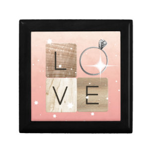 L-o-v-e Tiles Keepsake Box