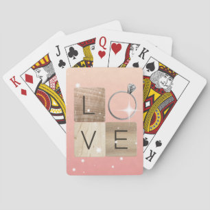 L-o-v-e Tiles Poker Cards