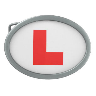 L-Plate Learner Driver / Bachelorette Hen Night Belt Buckle
