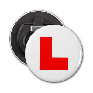 L-Plate Learner Driver / Bachelorette Hen Night Bottle Opener