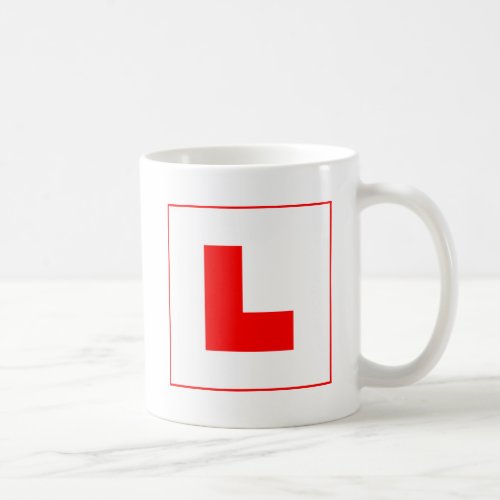L_Plate Learner Driver  Bachelorette Hen Night Coffee Mug