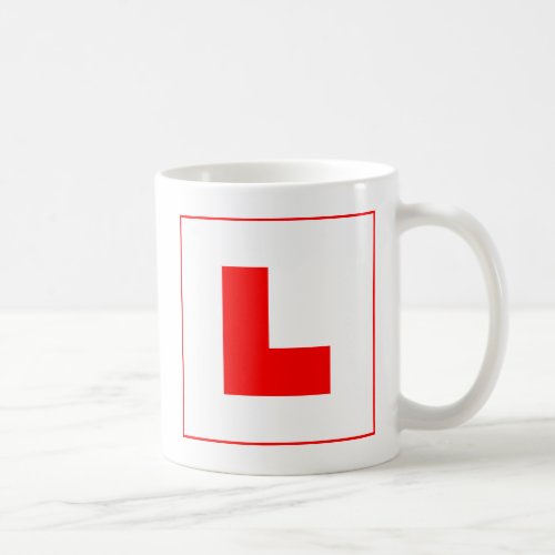 L_Plate Learner Driver  Bachelorette Hen Night Coffee Mug