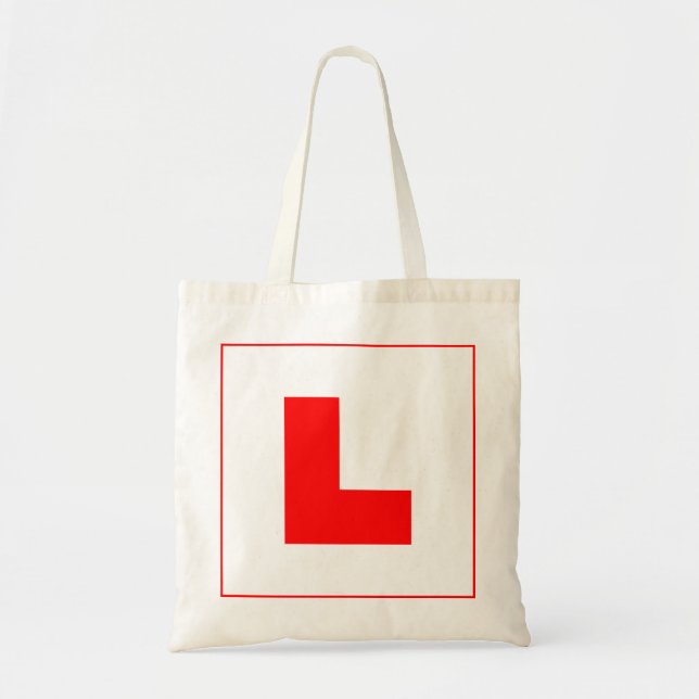 L-Plate Learner Driver / Bachelorette Hen Night Tote Bag (Front)