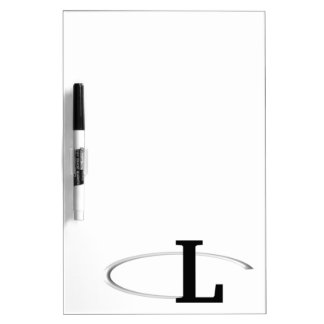 L Ring Dry Erase Board
