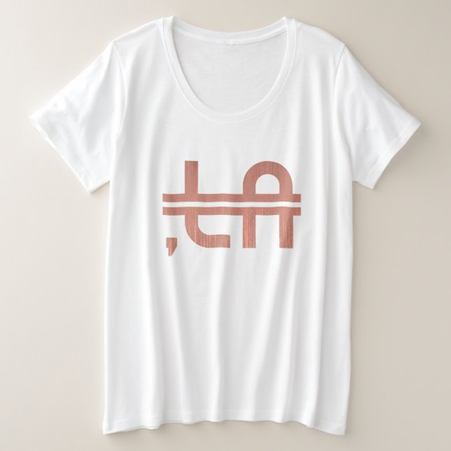 ,LA 6 PLUS SIZE T-Shirt (Design Front)