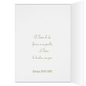 La Abeja, tarjeta (Inside (Left))