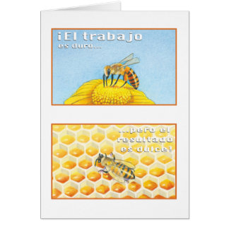 La Abeja, tarjeta Cards