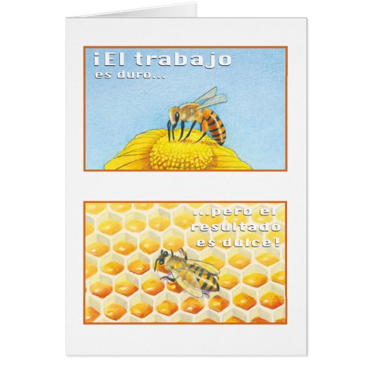 La Abeja, tarjeta Cards (Front)