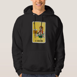 La Agraciada Mexican Slang Lottery Bingo Cards Hoodie