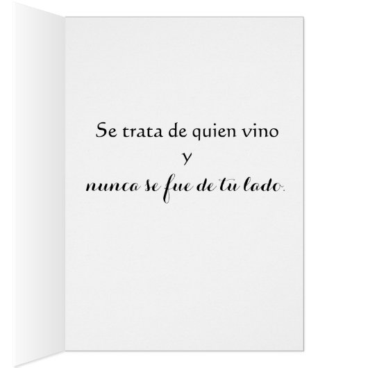 La Amistad se Trata De... (Inside (Right))