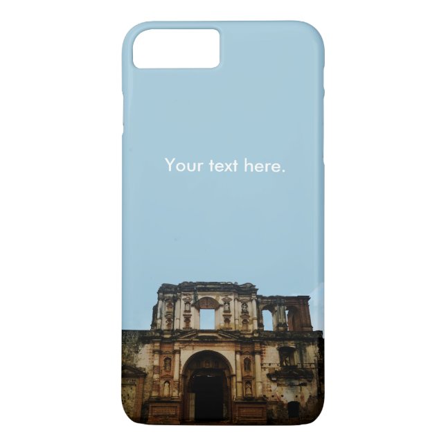 La Antigua, Guatemala ruins photograph Case-Mate iPhone Case (Back)