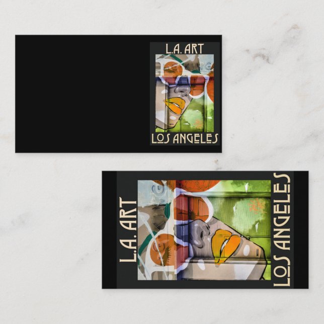 LA Art2 Business Card (Front/Back)