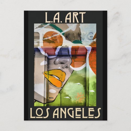 LA Art2 Postcard