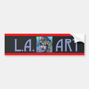 LA Art Bumper Sticker
