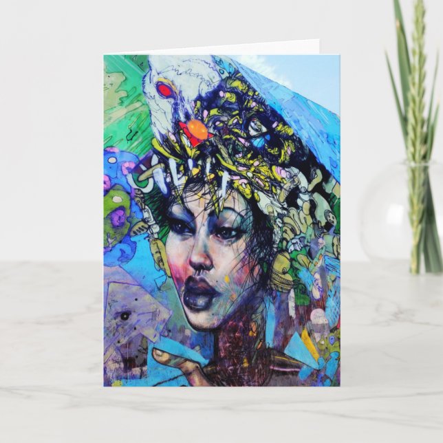 LA Art Greeting Card (Front)
