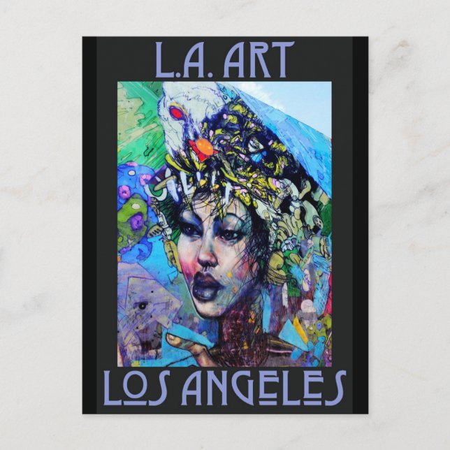 LA Art Postcard (Front)