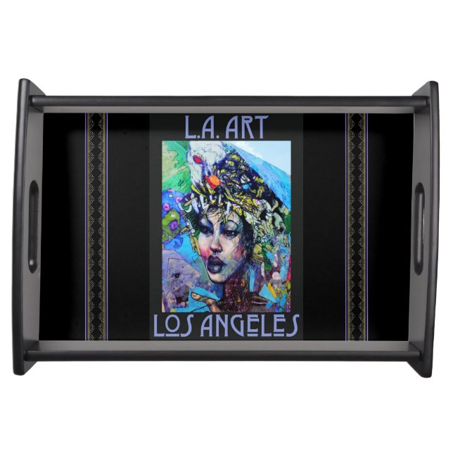 LA Art Serving Tray (Front)